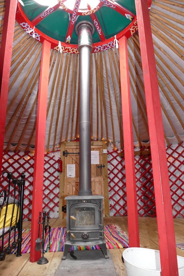 Alder Yurt Wych Elm Glamping Hotel Helston Ngoại thất bức ảnh